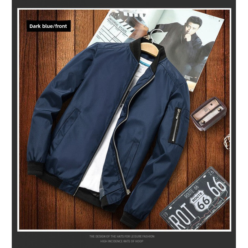 Men's Fashion Urban Stand Collar Jacket
