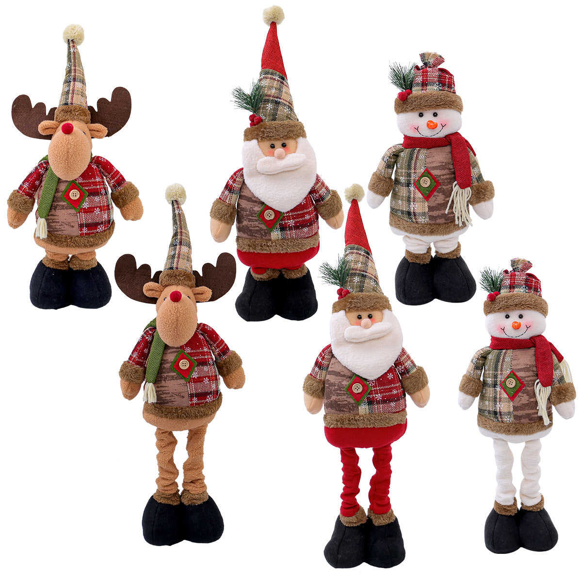 Christmas stretchable figurine decoration