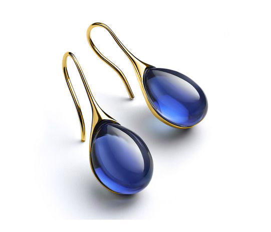 Cat's Eye Stone Earrings