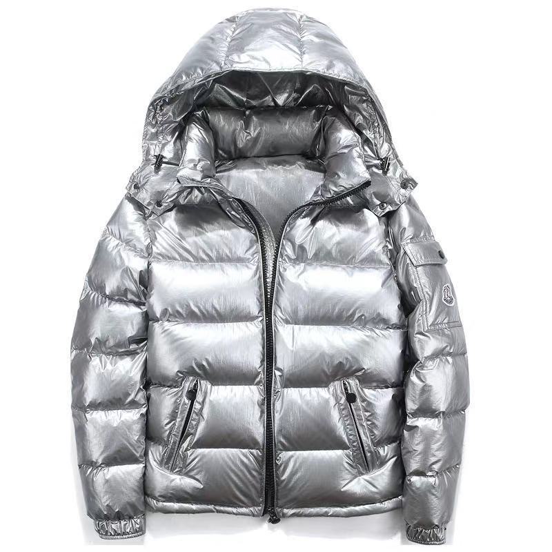 Mens Womens Short Down Jacket Thickened Hooded