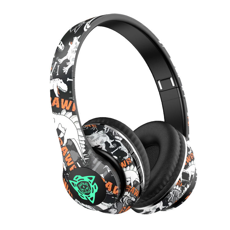P35 Graffiti LED Bluetooth Headset with Long Battery Life