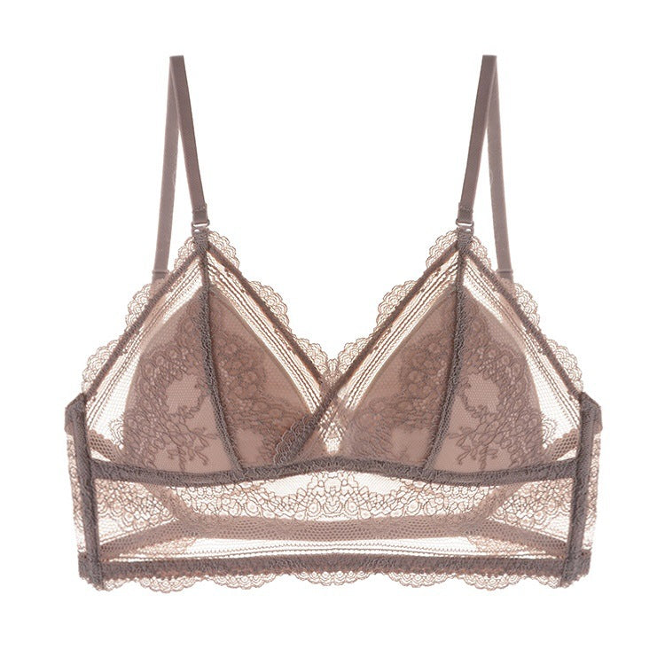 French Lace Triangle Cup Bra