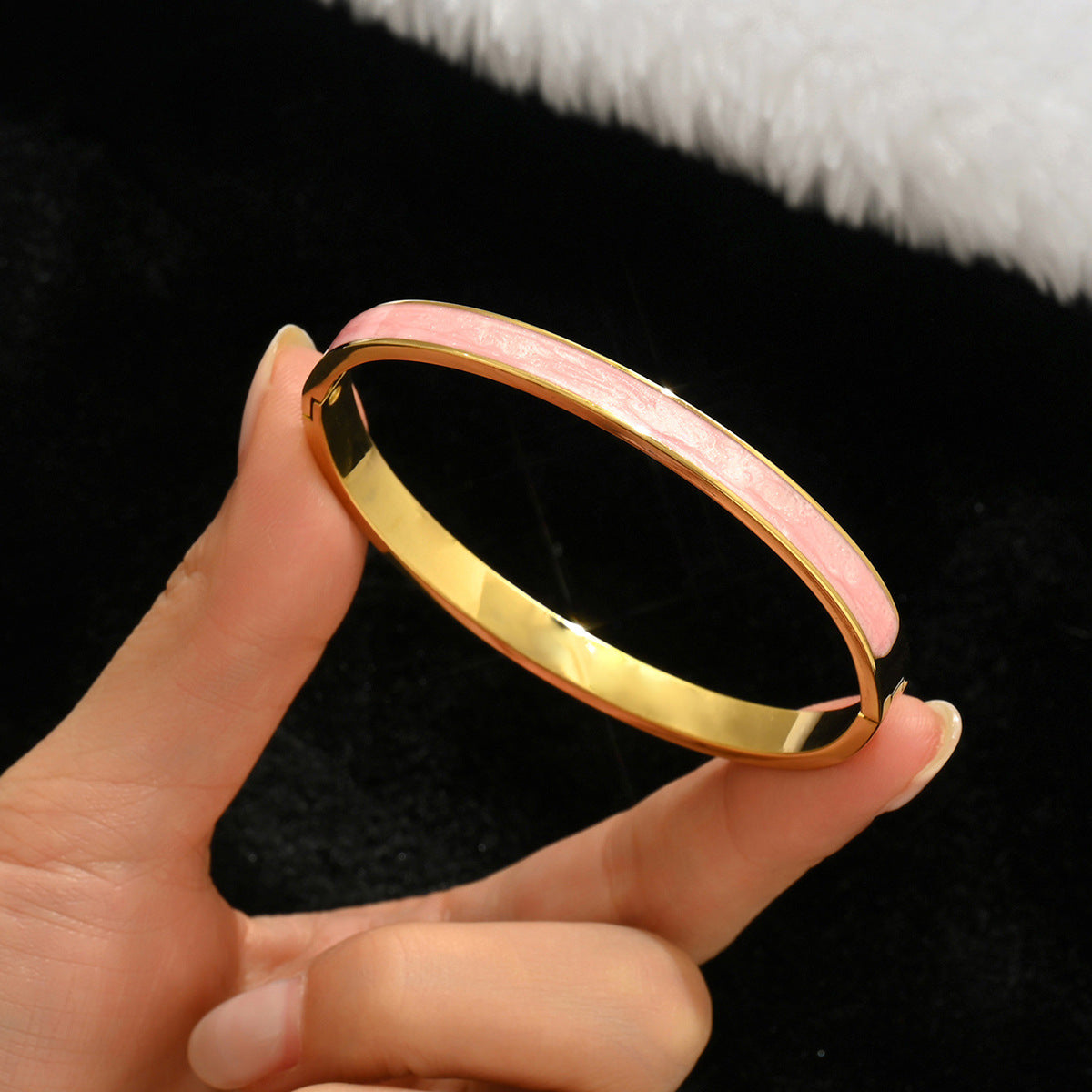 Fashion Stainless Steel Gold and Silver Bangles