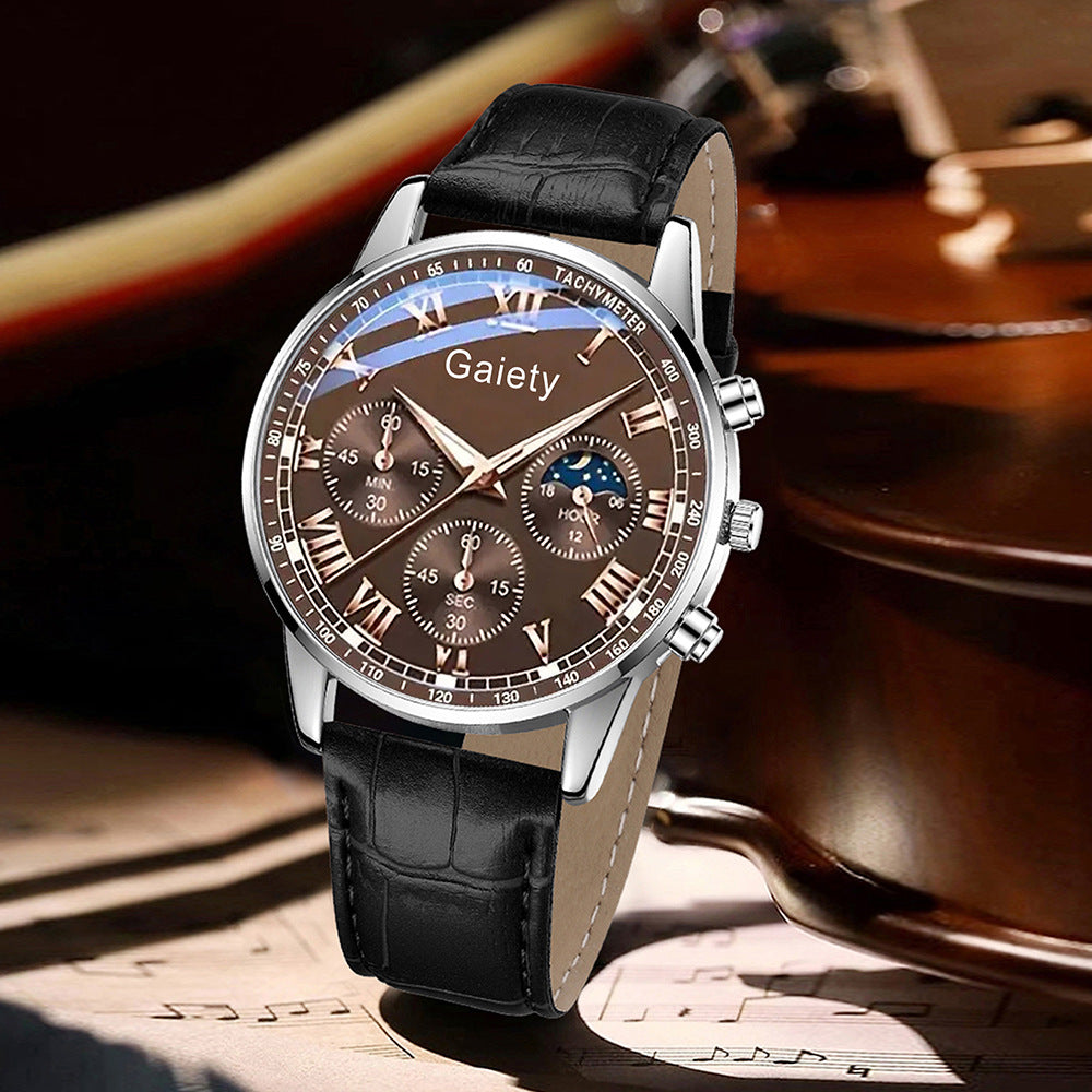 Fashion Quartz Watch for Men with Multiple Functions