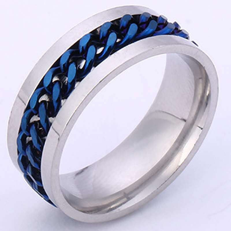 Titanium steel ring