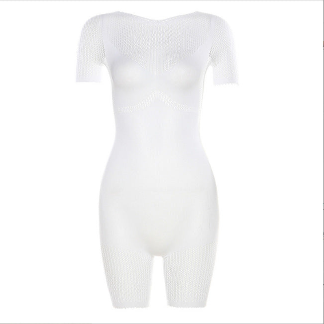 Sexy low-rise knitted one-piece short pants