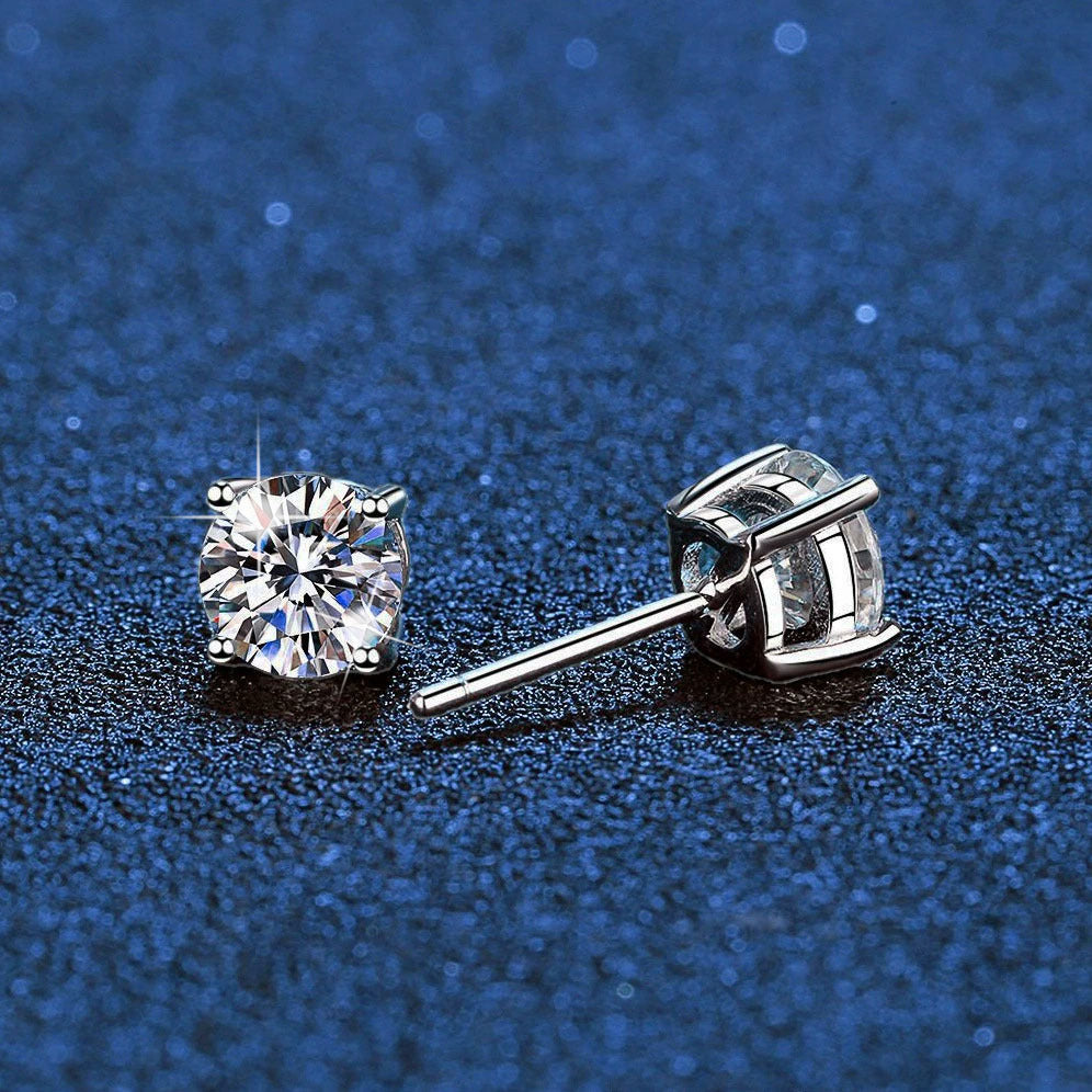 moissanite earrings