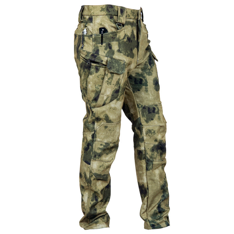 Men's Fleece-Lined Waterproof Tactical Pants