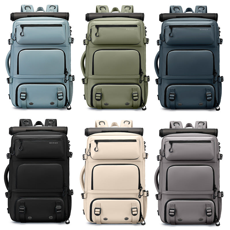 Removable crossbody backpack for men