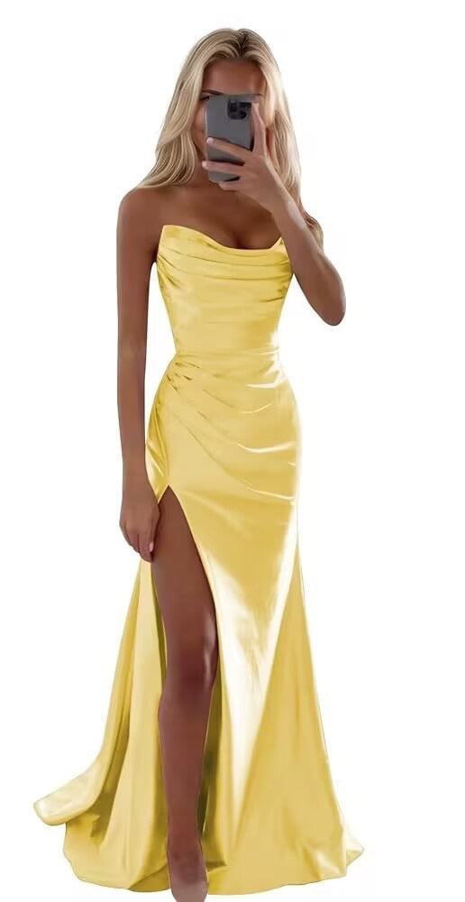Women satin dress