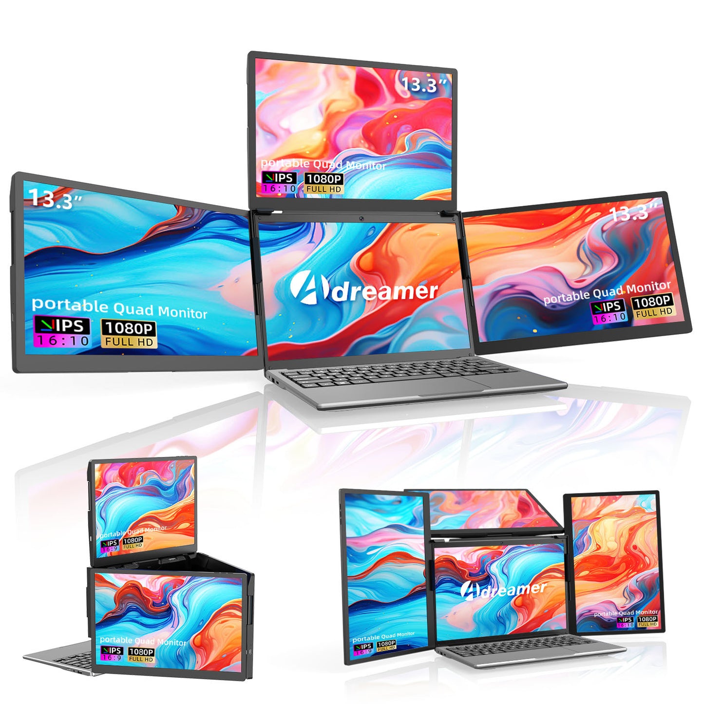 Laptop extended screen