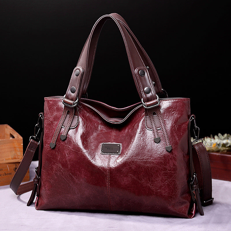Tote Soft Leather Shoulder Bag