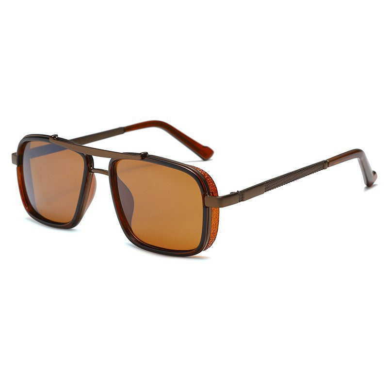 Thickened Edge Double Bridge Sunglasses