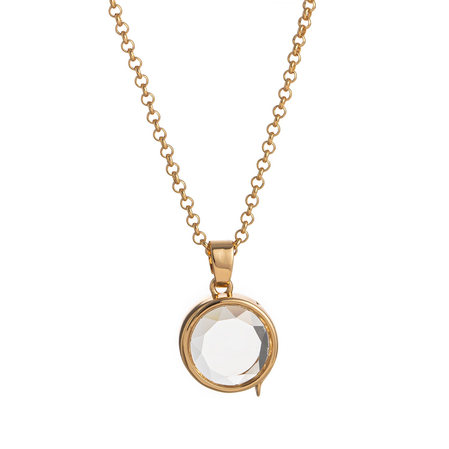 Photo Locket Pendant Transparent Case