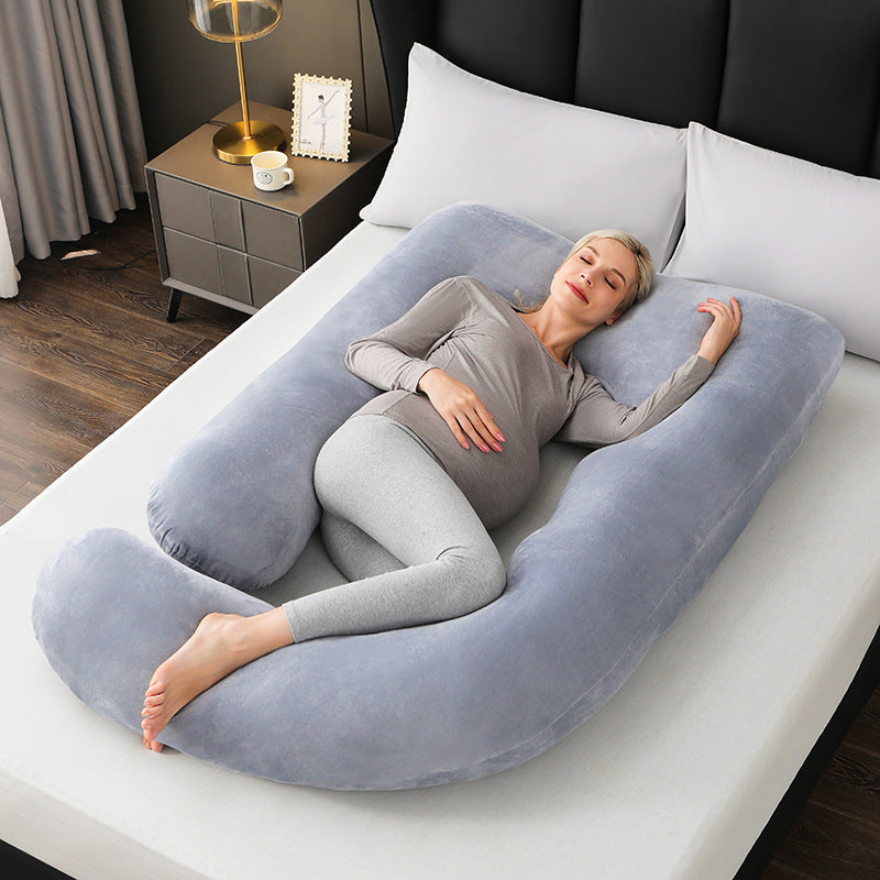 Woao Maternity Pillow for Pregnancy Support Detachable G-Shaped