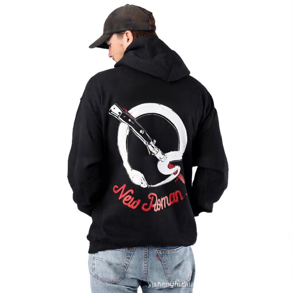 Casual street hooded sweatshirt