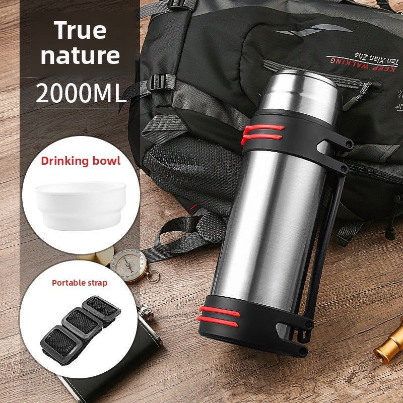 Large Capacity Outdoor Portable Thermos