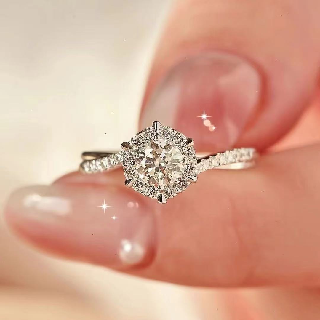 Adjustable Star Design Copper Ring for Women