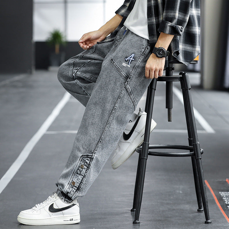 Men's Casual Straight Jeans