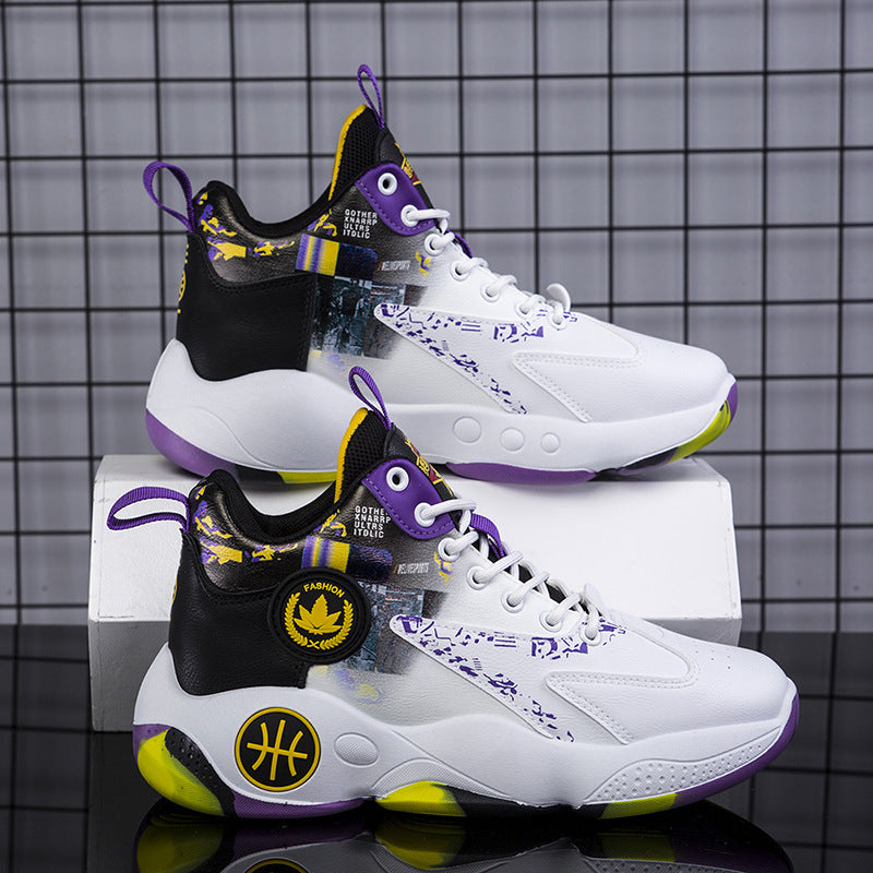 Breathable sports shoes for teenagers and men's foreign trade shoes