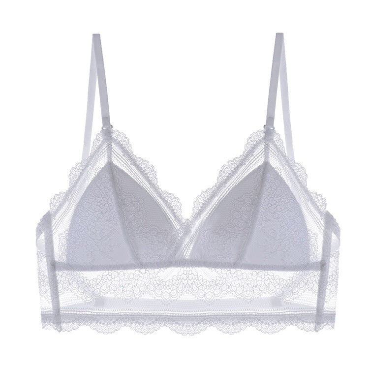 French Lace Triangle Cup Bra
