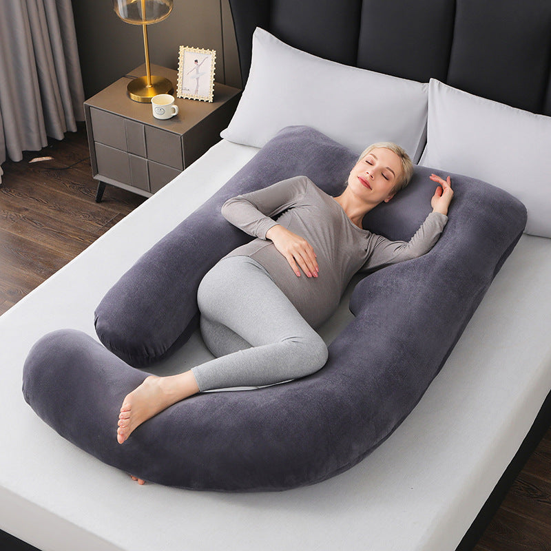 Woao Maternity Pillow for Pregnancy Support Detachable G-Shaped