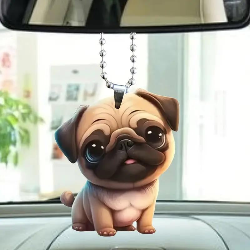 Acrylic dog pendant