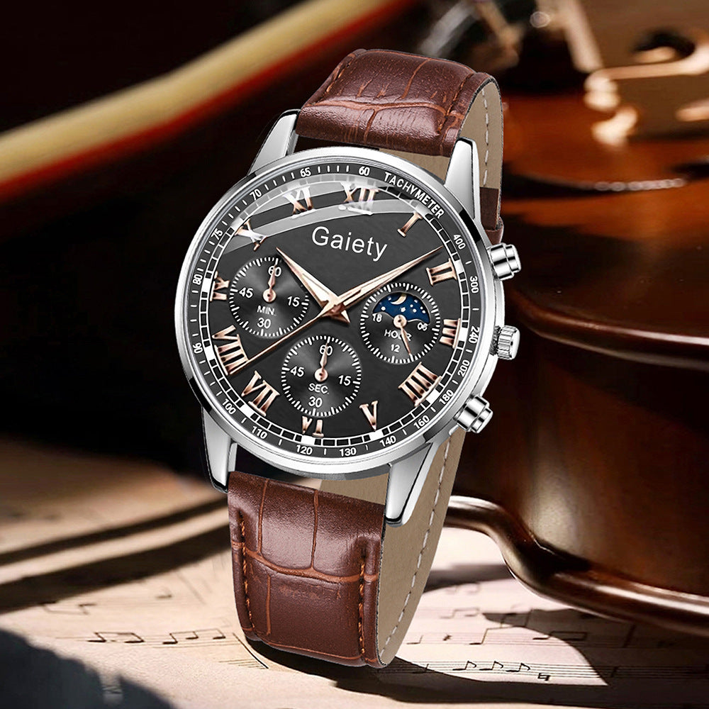 Fashion Quartz Watch for Men with Multiple Functions