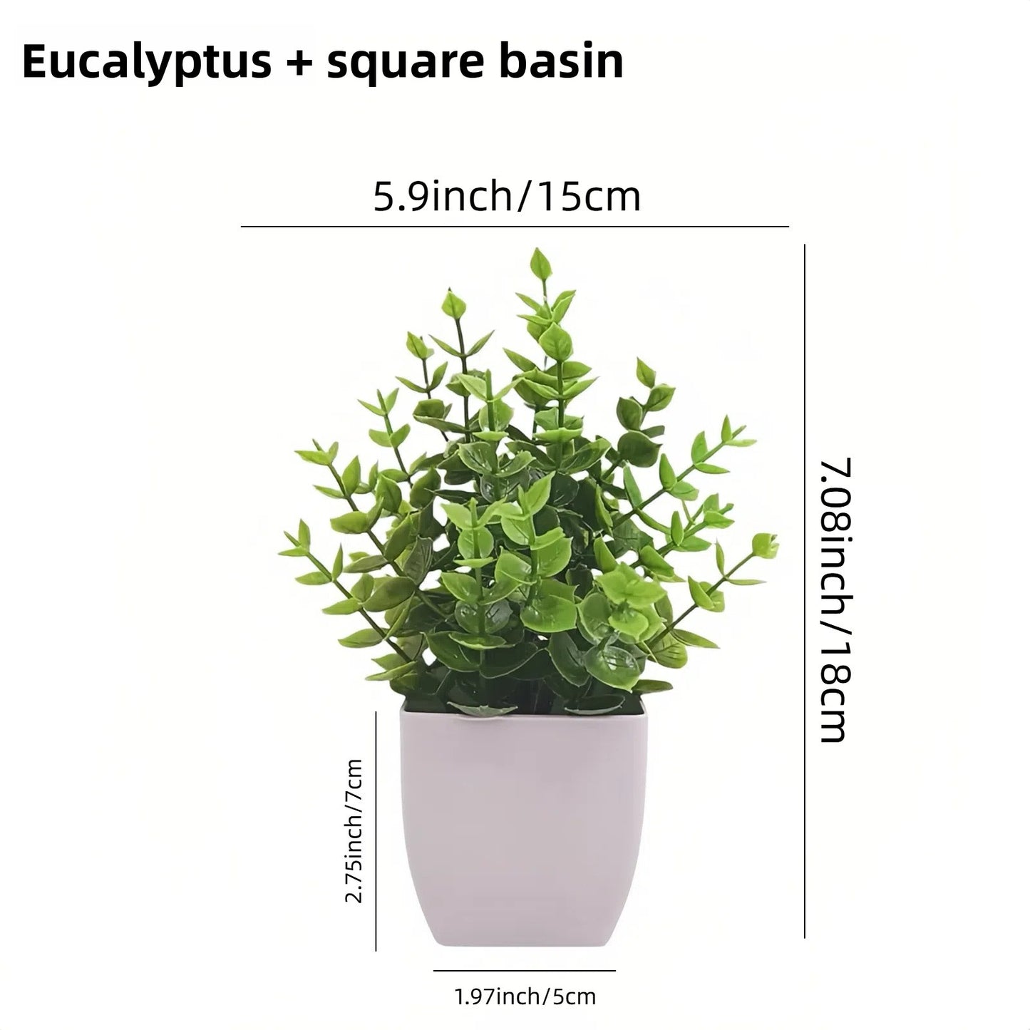 Simulation of small potted plants