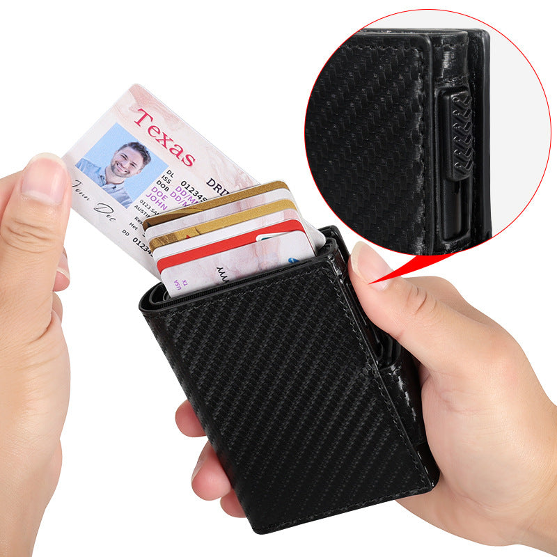 Magnetic ID Card Holder Wallet