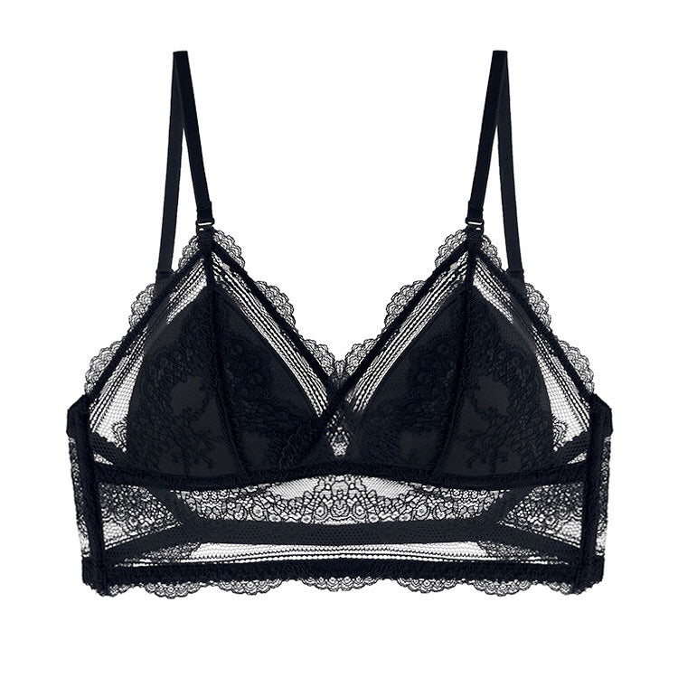 French Lace Triangle Cup Bra