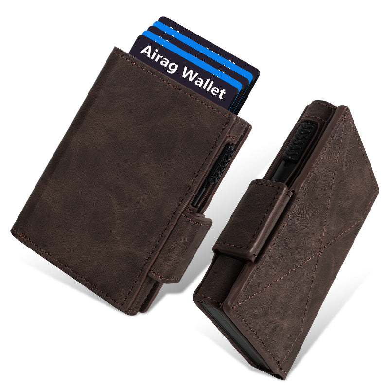 Magnetic ID Card Holder Wallet