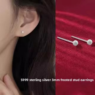 Sterling Silver Earrings for Women, Hypoallergenic Studs and Ear Sticks