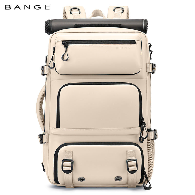 Removable crossbody backpack for men