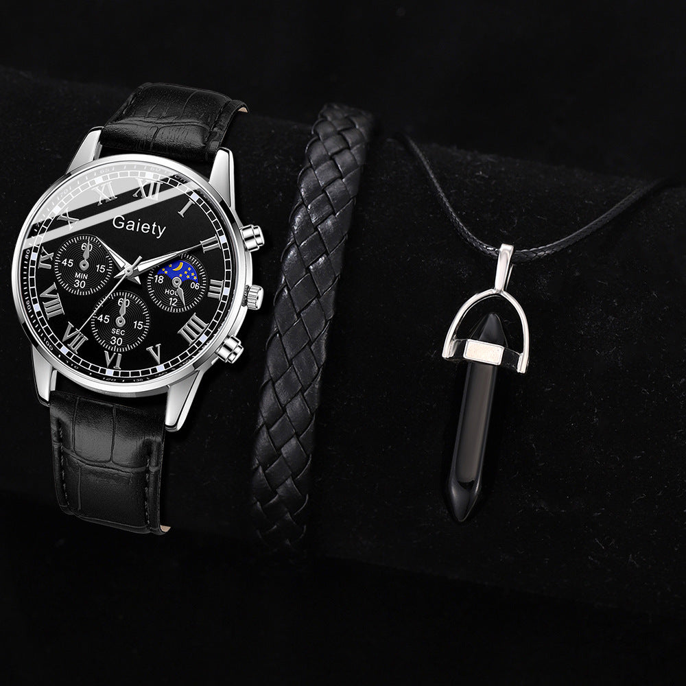 Fashion Quartz Watch for Men with Multiple Functions