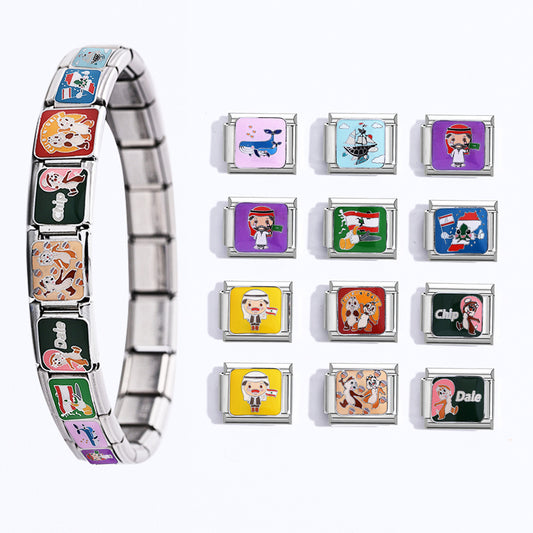 Italian Charm Modular Bracelet