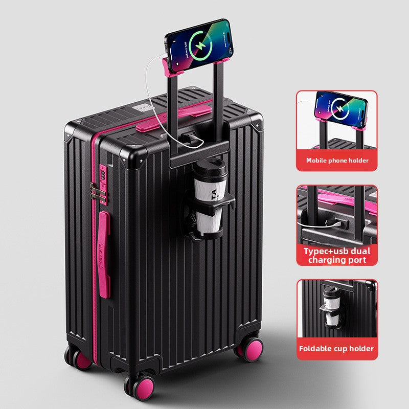 A multi-functional suitcase for both men and women