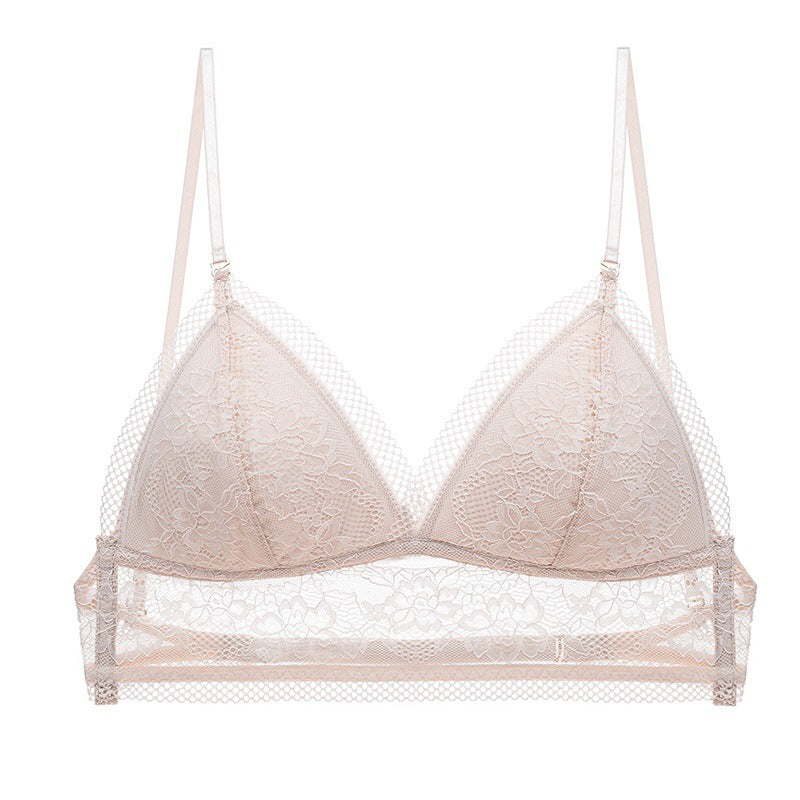 French Lace Triangle Cup Bra