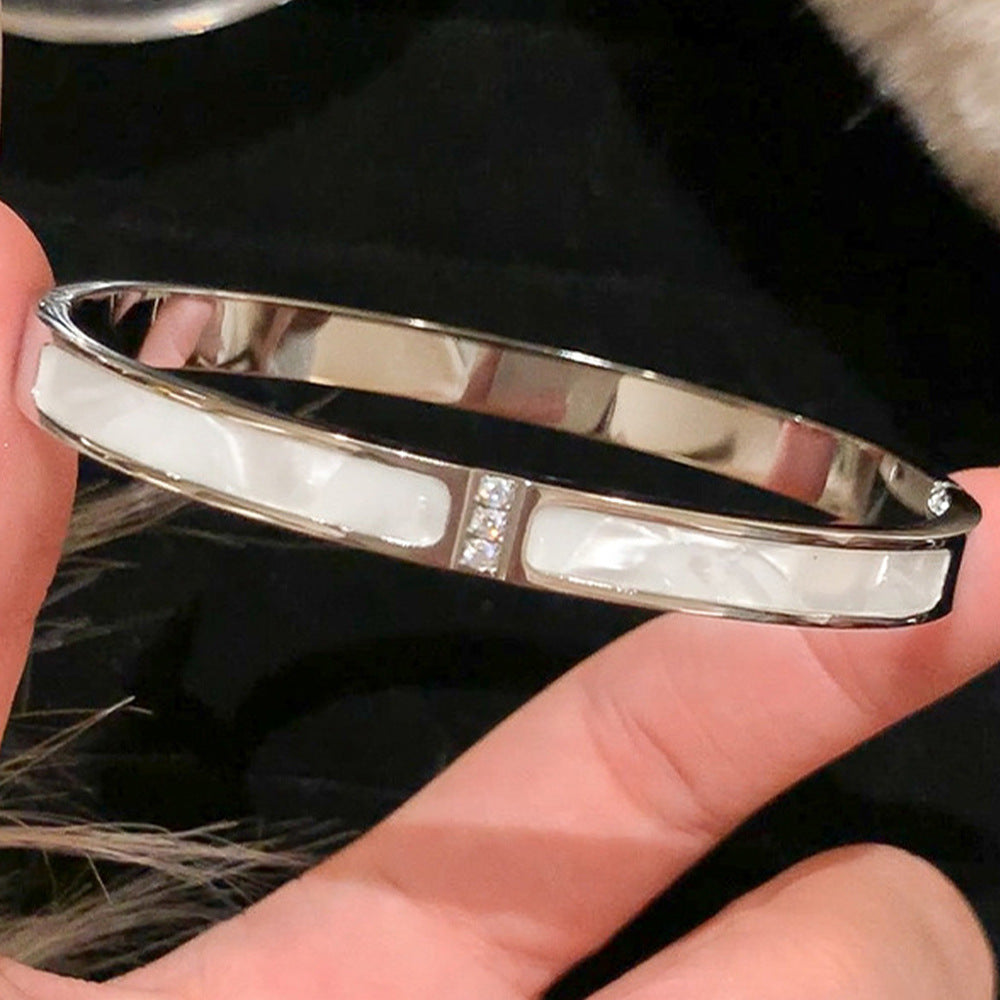 Fashion Stainless Steel Gold and Silver Bangles