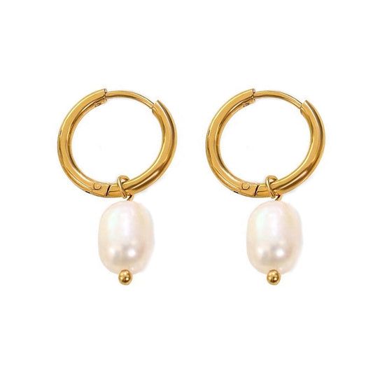 pearl earrings