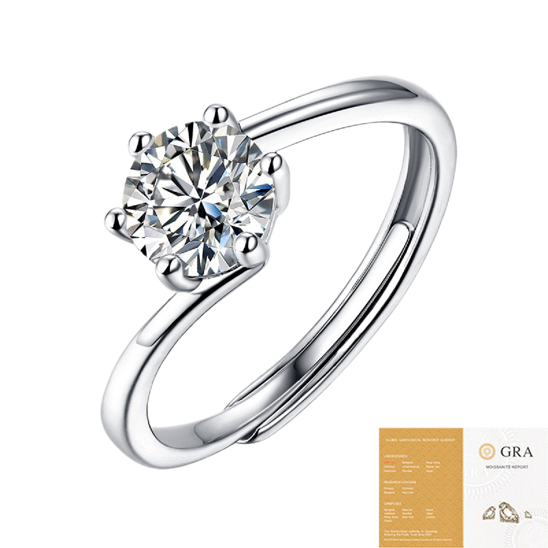 Six-Prong Ring for Women