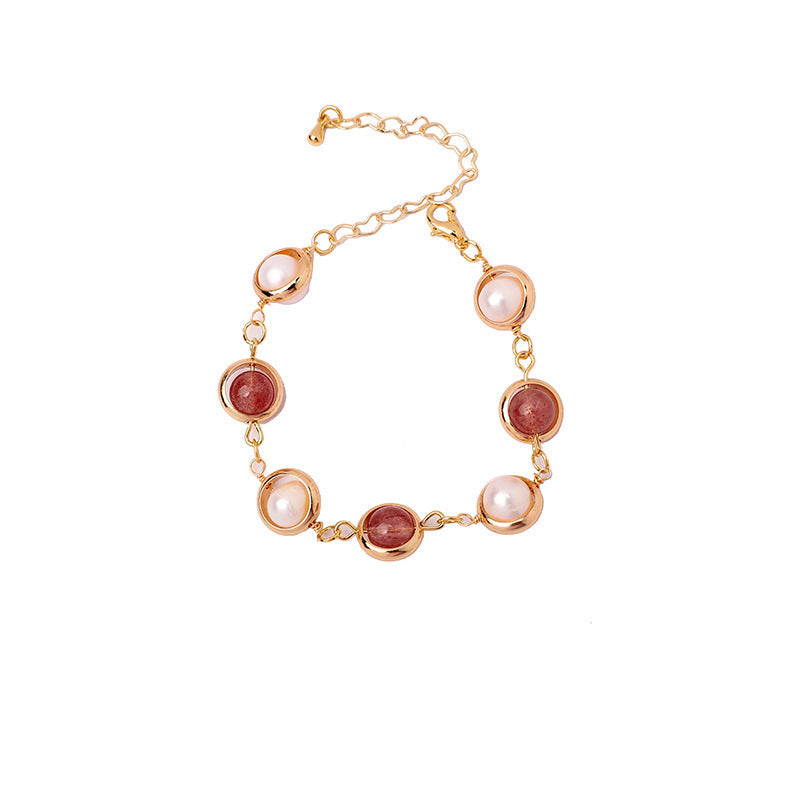 pearl chain bracelet