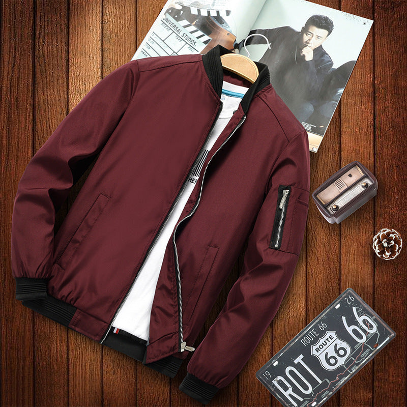 Men's Fashion Urban Stand Collar Jacket