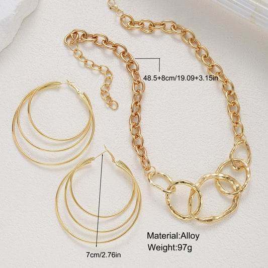 alloy jewelry set