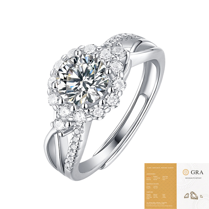 Six-Prong Ring for Women