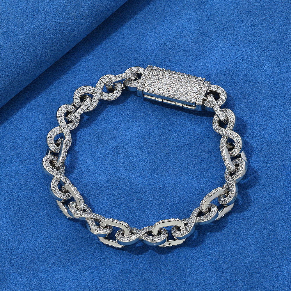 zircon necklace bracelet