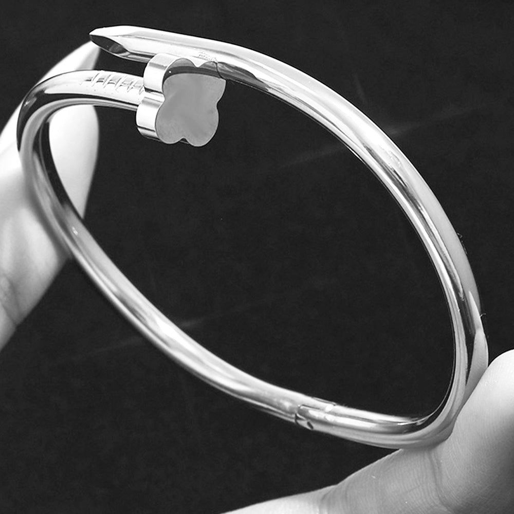 Fashion Stainless Steel Gold and Silver Bangles