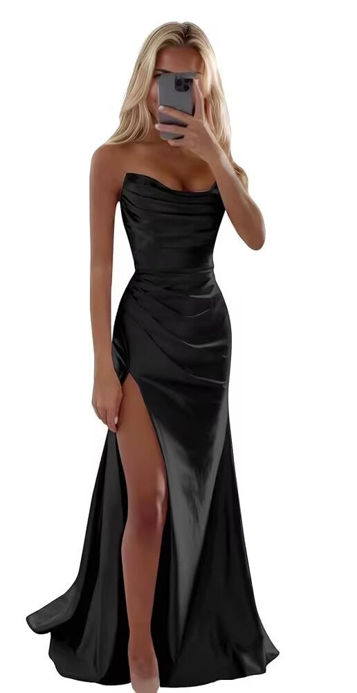 Women satin dress