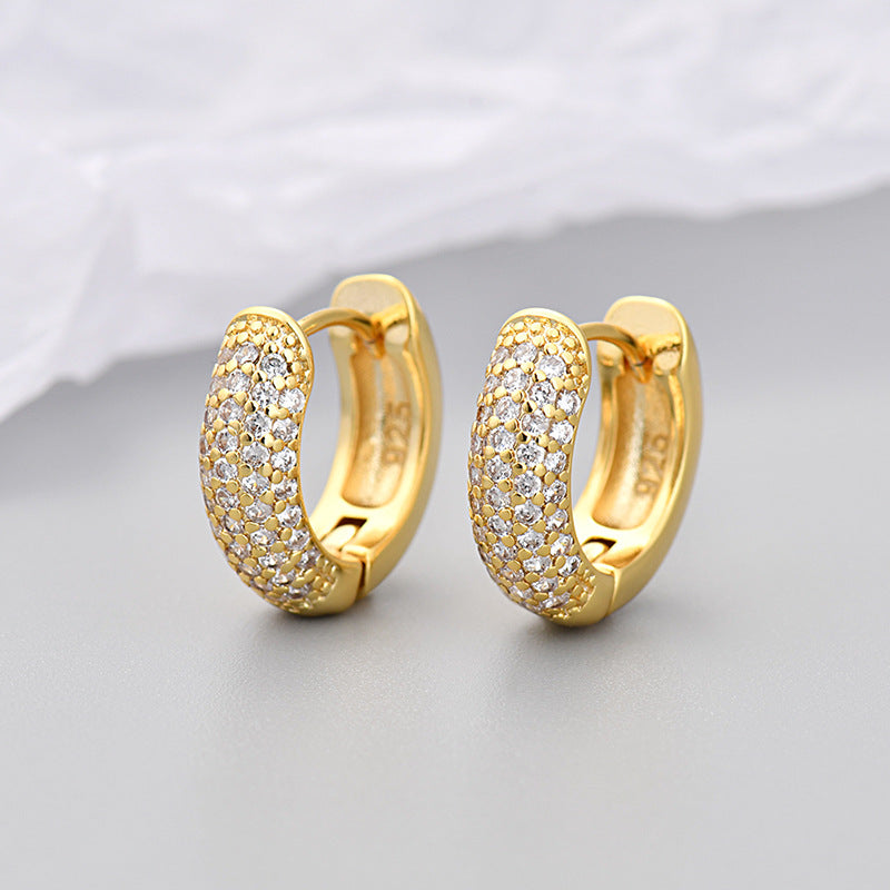 zircon earrings