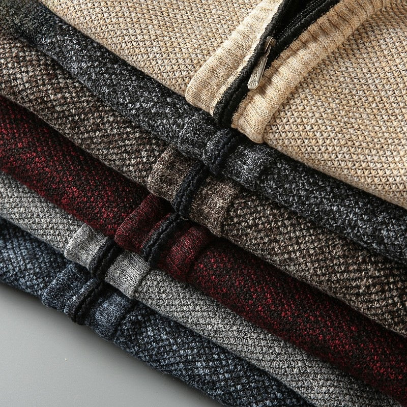 Men's versatile sweater jacket